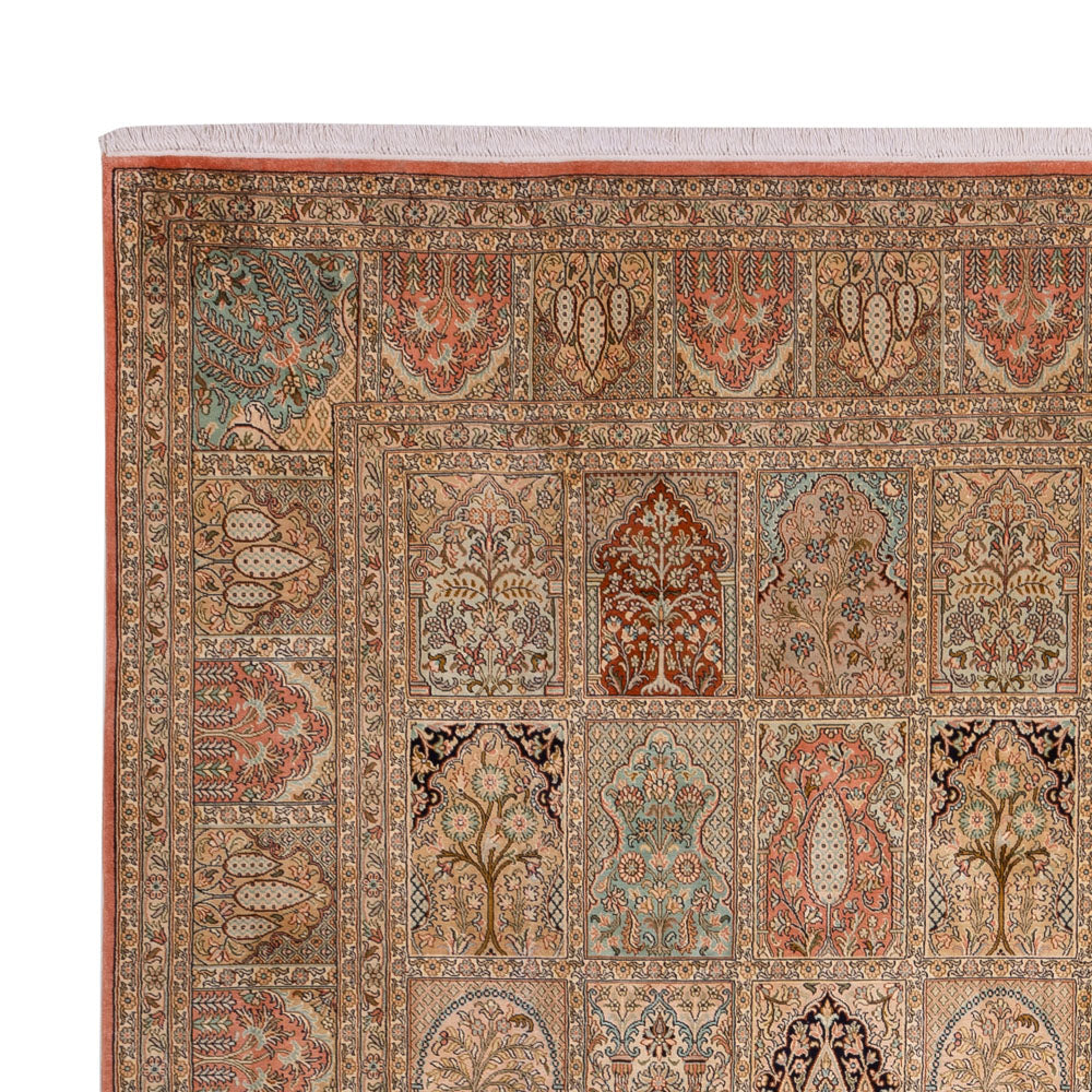 Kaszmirski jedwab Dywan 381x273cm - Dywan orientalny