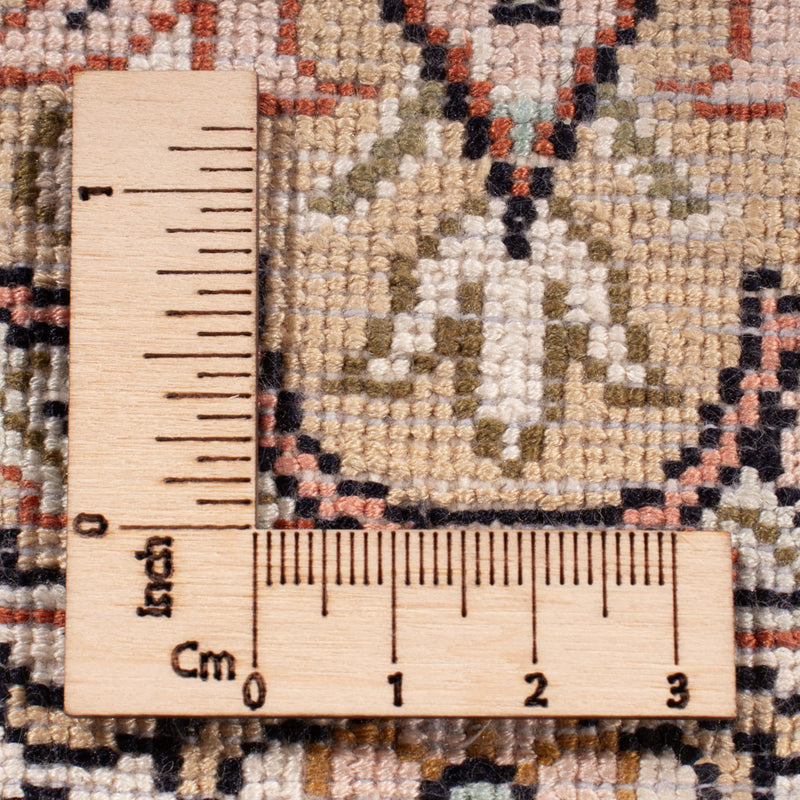 Seidenteppich - Kaschmir Seide - 381 x 273 cm - dunkelbeige