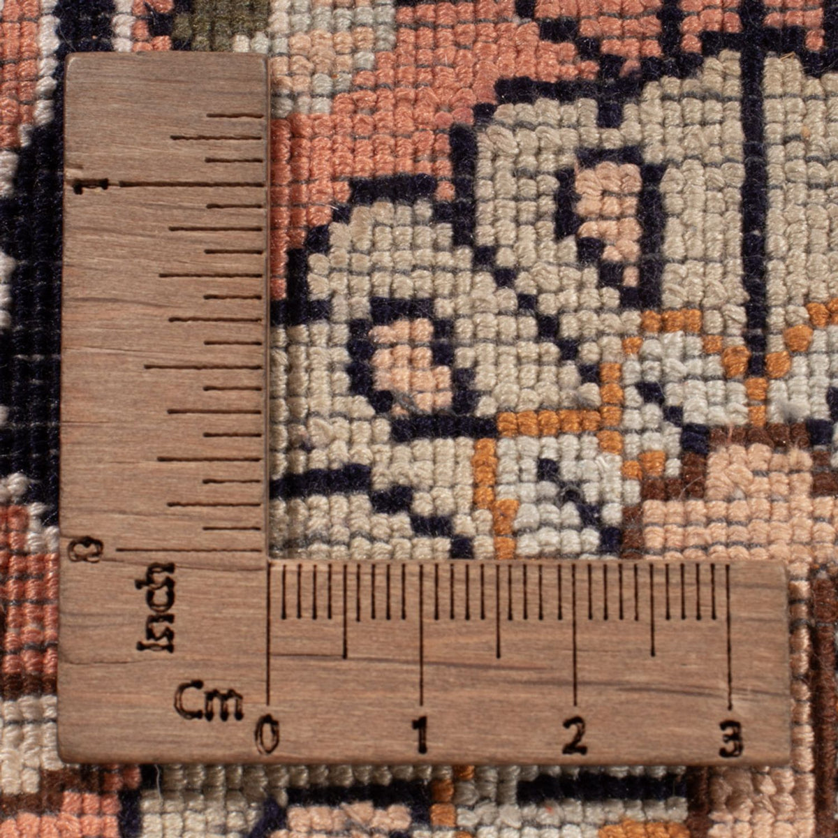 Jedwabny dywan - Kashmir Silk - 339 x 246 cm - ciemny beż