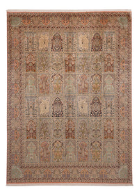Jedwabny dywan - Kashmir Silk - 324 x 238 cm - beżowy
