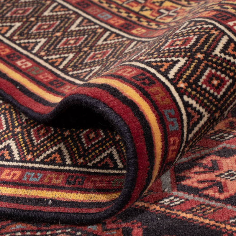 Dywan afgański - 321 x 243 cm - ciemna czerwień