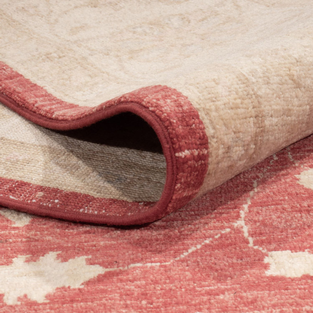 Dywan Zieglera - 413 x 198 cm - czerwony