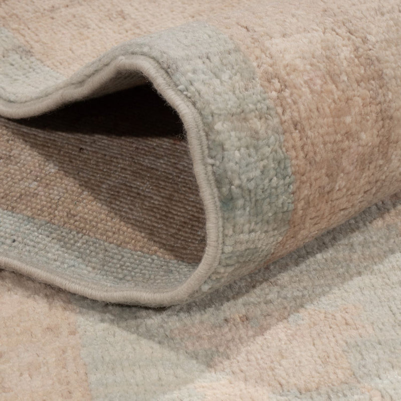 Dywan Zieglera - 418 x 199 cm - jasnoniebieski