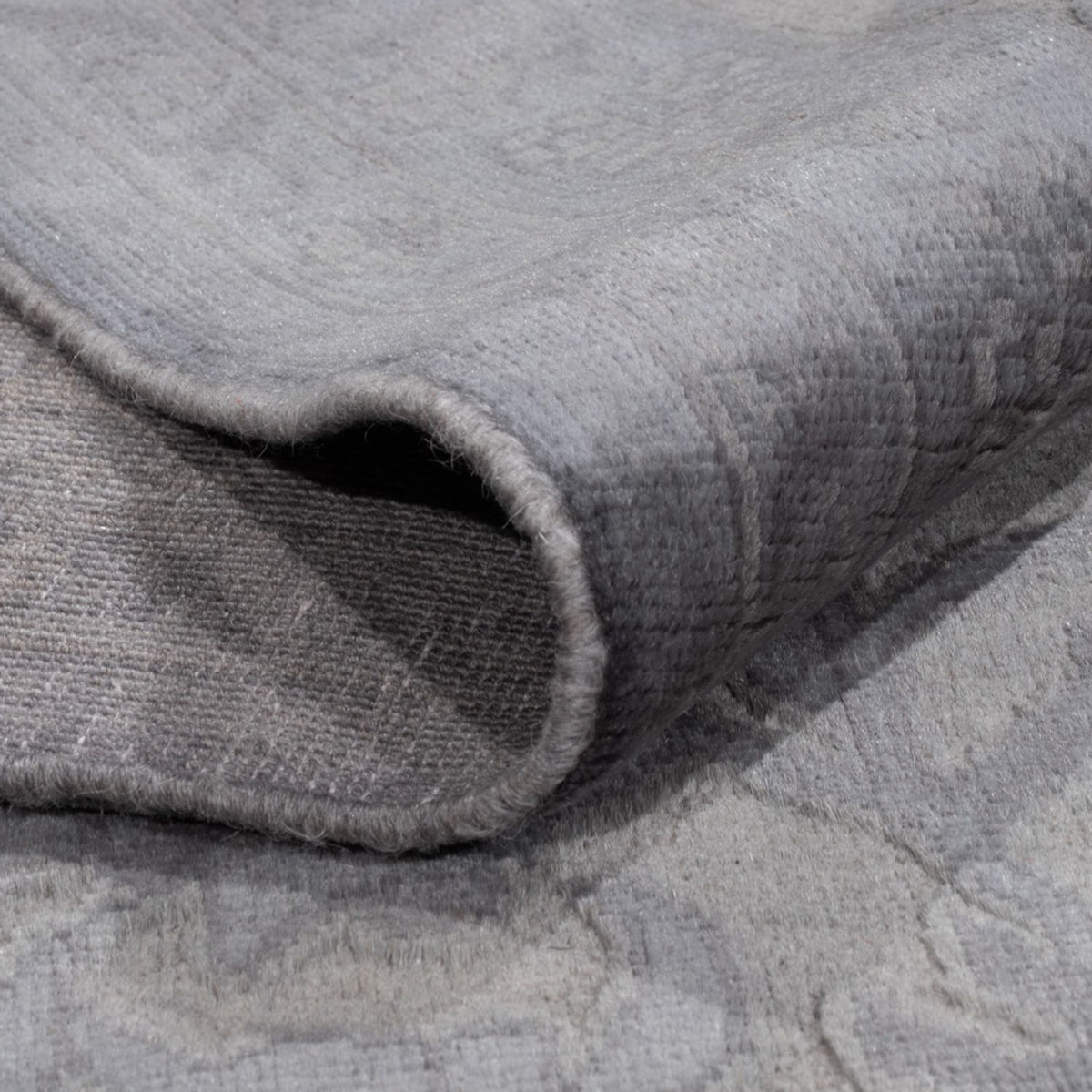 Designerski dywan - 419 x 311 cm - szary