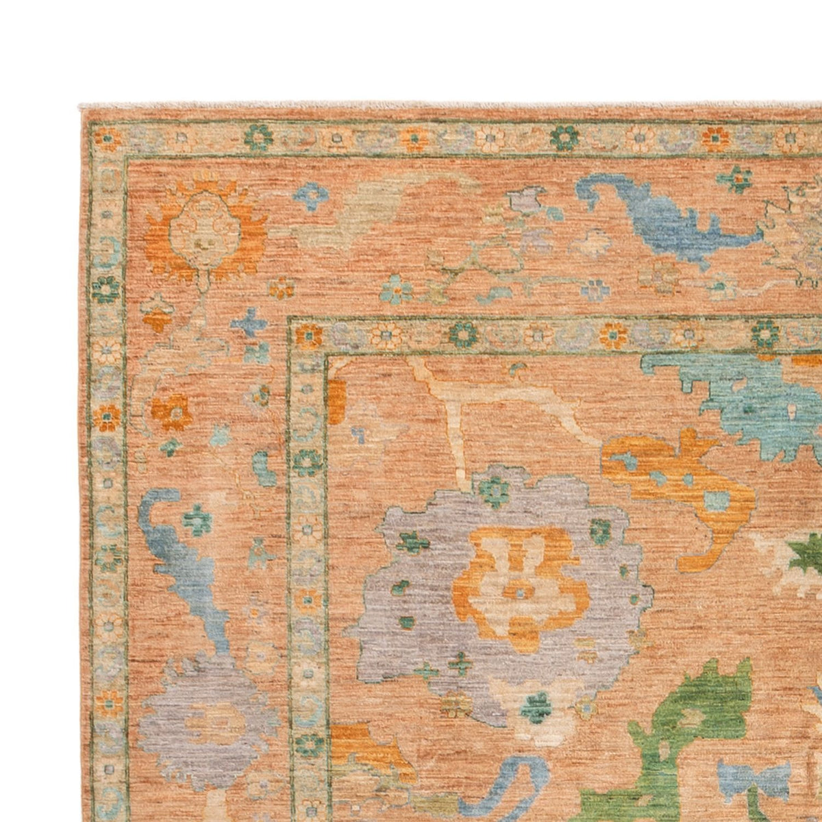 Dywan Ziegler - Usak - 402 x 297 cm - pomarańczowy
