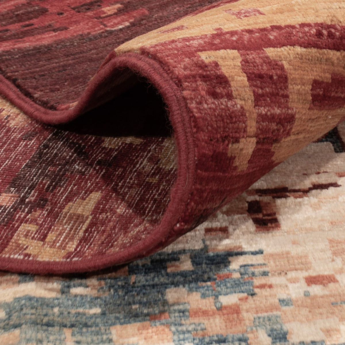 Designerski dywan - 396 x 303 cm - wielokolorowy