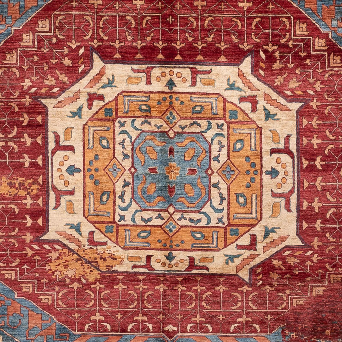 Designerski dywan - 385 x 304 cm - wielokolorowy