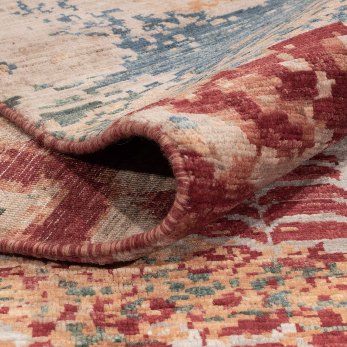 Designerski dywan - 394 x 298 cm - wielokolorowy