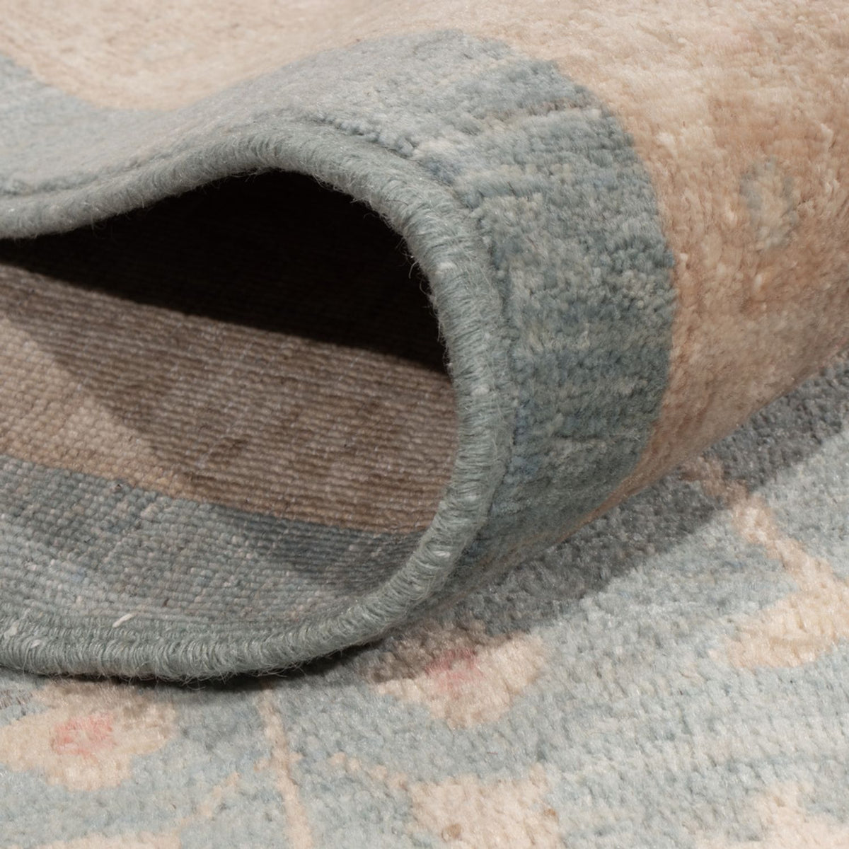 Dywan Zieglera kwadratowy  - 297 x 298 cm - jasnoniebieski