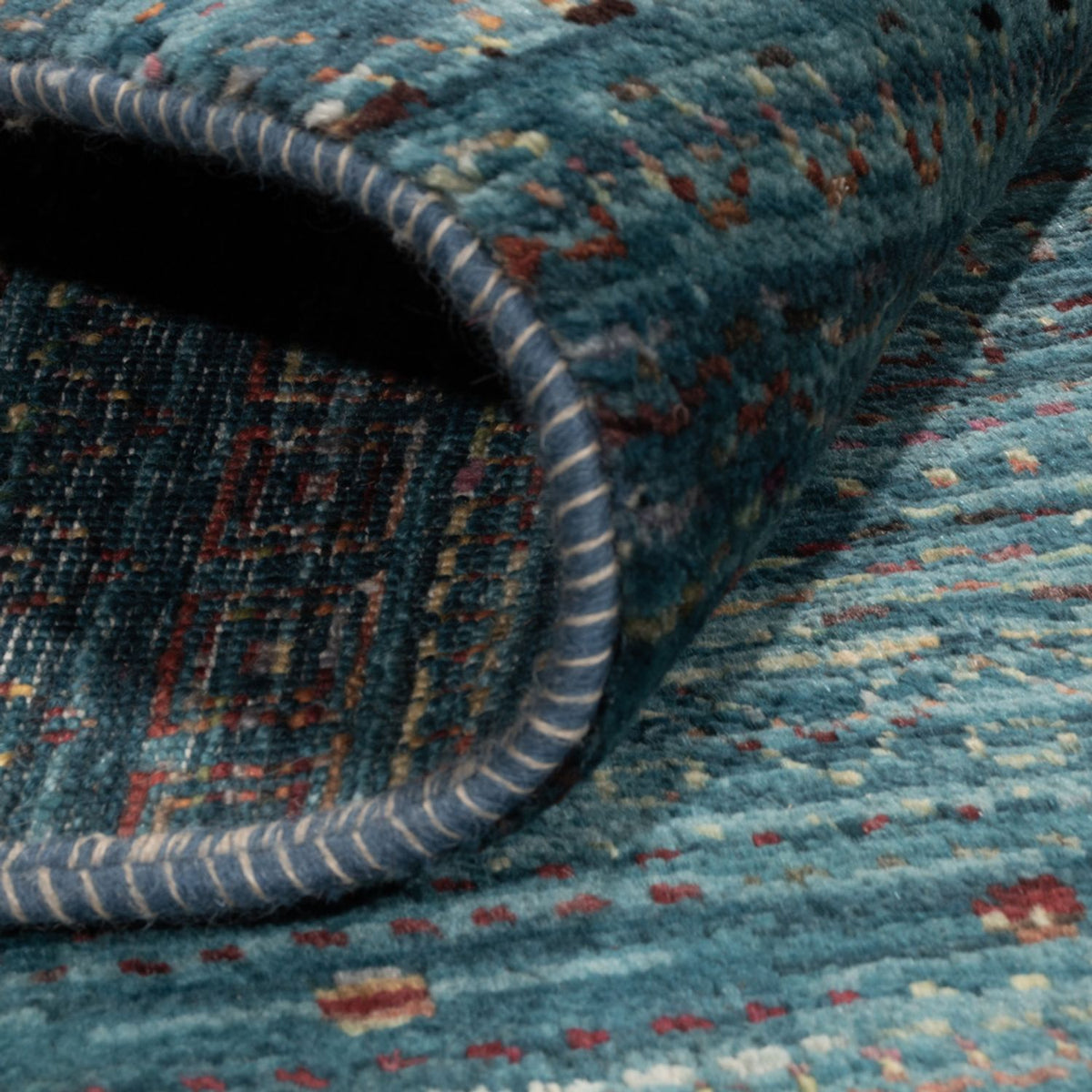 Dywan Ziegler - Modern - 352 x 255 cm - niebieski