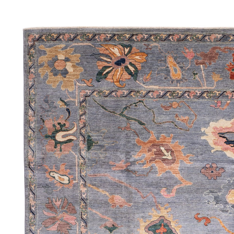 Dywan Ziegler - Usak - 397 x 300 cm - ciemnoniebieski