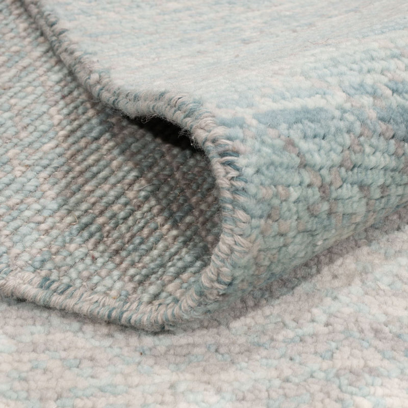 Designerski dywan - 428 x 307 cm - jasnoniebieski