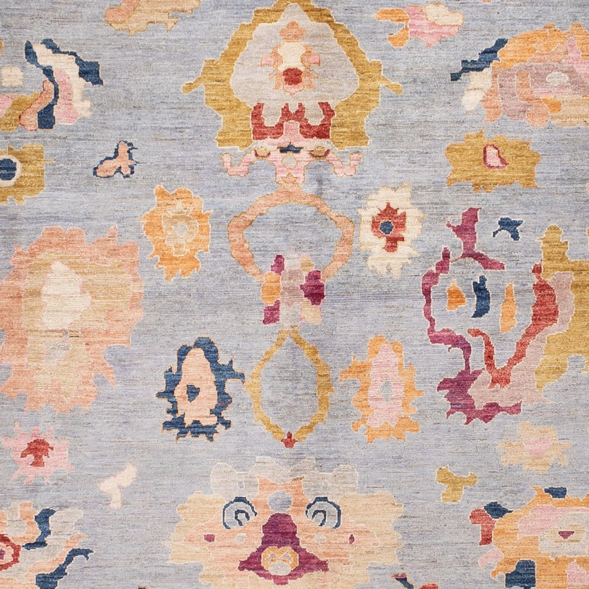 Dywan Ziegler - Usak - 391 x 298 cm - jasnoniebieski