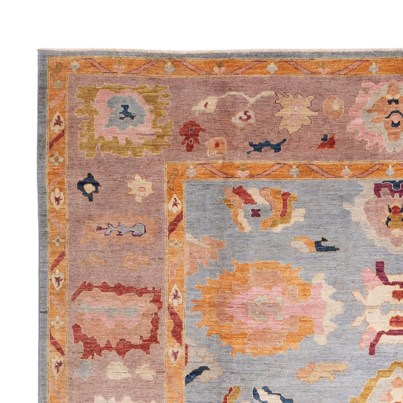 Dywan Ziegler - Usak - 391 x 298 cm - jasnoniebieski