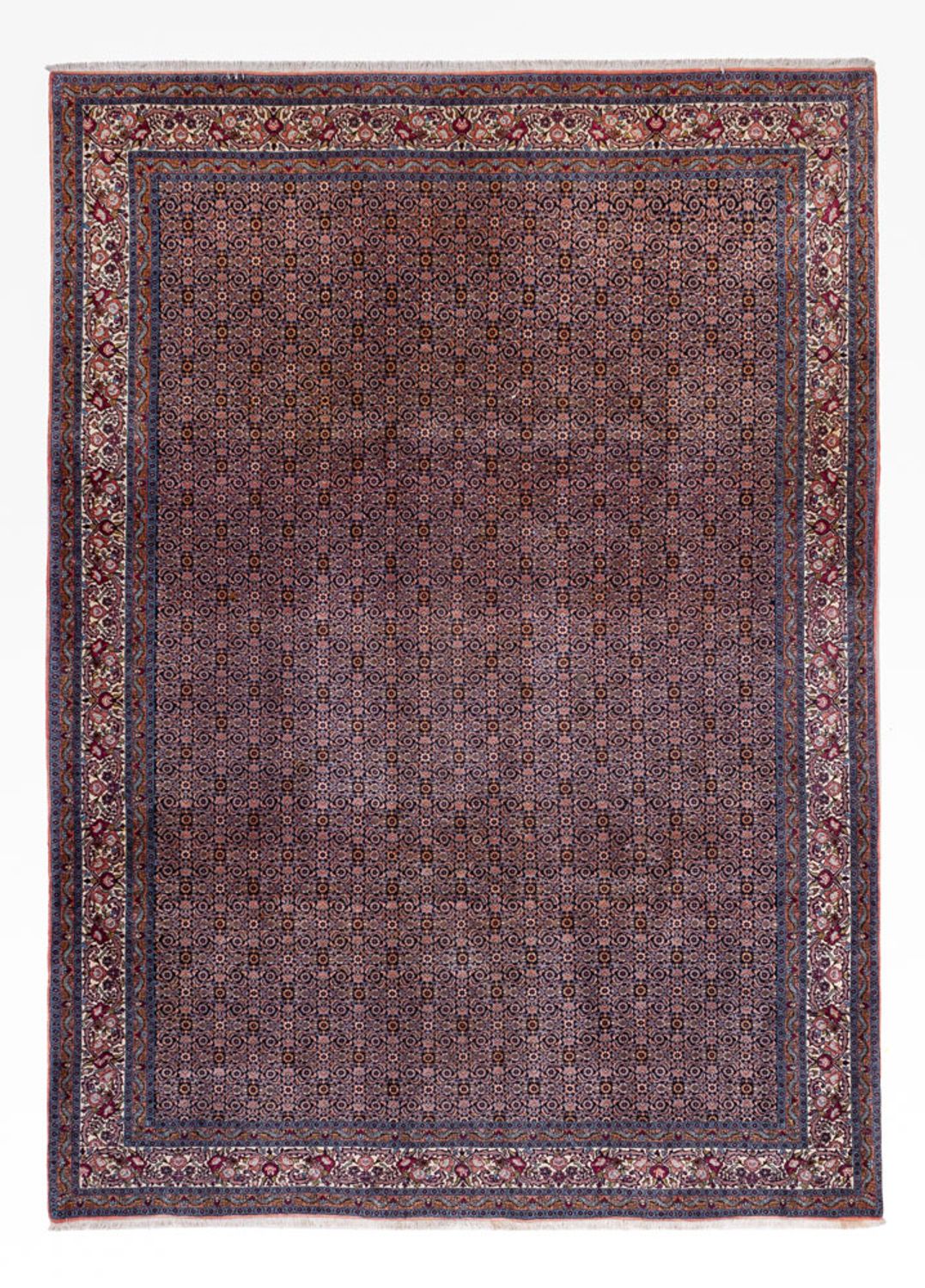 Perski dywan - Bijar - Royal - 349 x 252 cm - ciemny beż