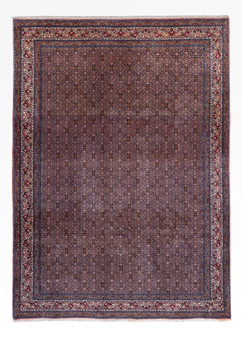 Perski dywan - Bijar - Royal - 349 x 252 cm - ciemny beż