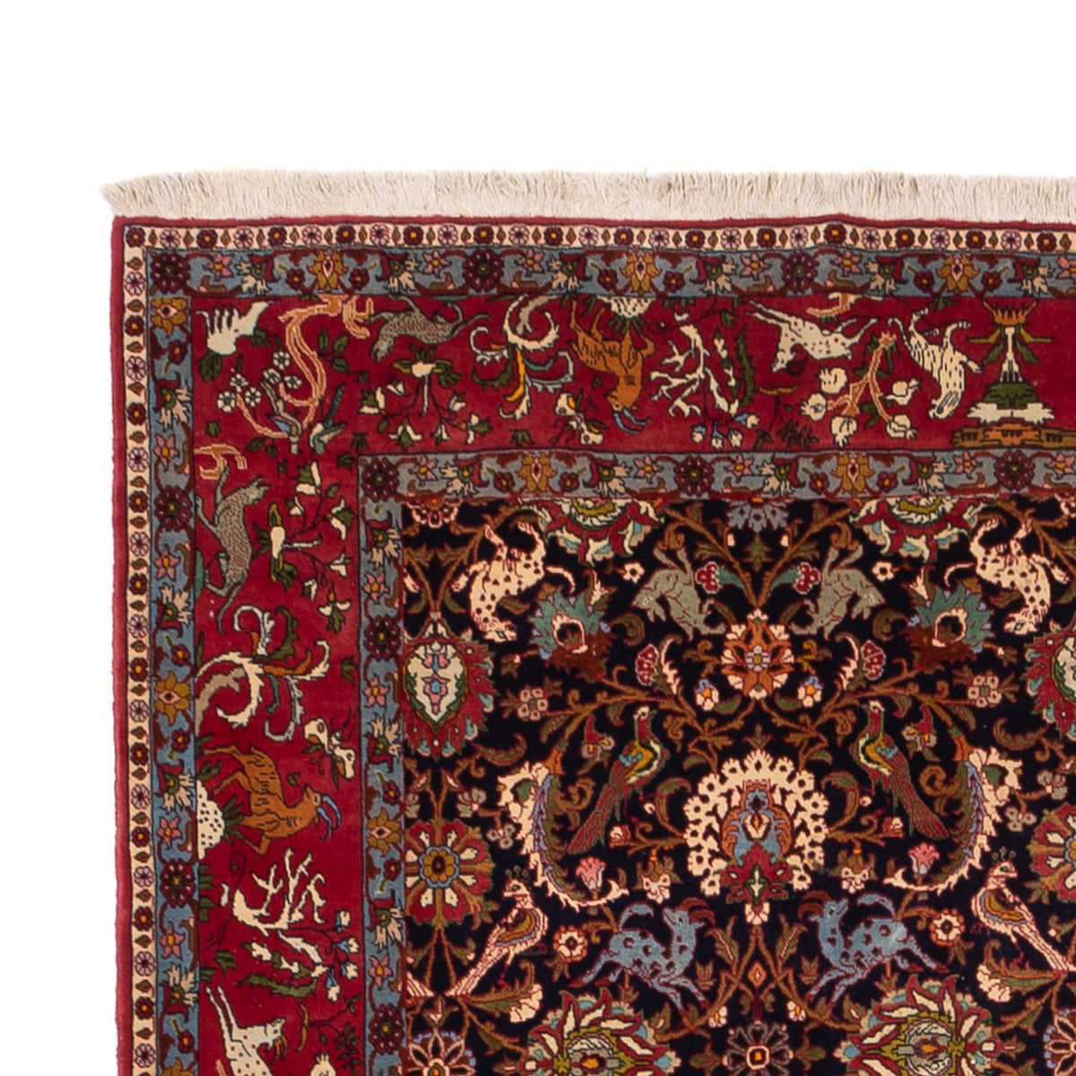 Perski dywan - Nomadyczny - 340 x 217 cm - ciemny beż