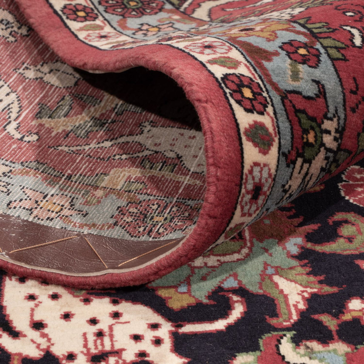 Perski dywan - Nomadyczny - 340 x 217 cm - ciemny beż