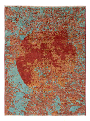 Designerski dywan - 201 x 155 cm - wielokolorowy