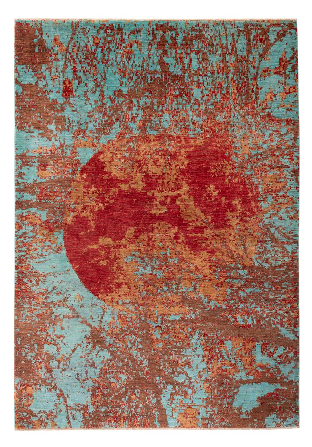 Designerski dywan - 296 x 207 cm - wielokolorowy