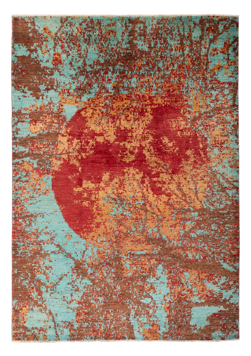 Designerski dywan - 301 x 210 cm - wielokolorowy