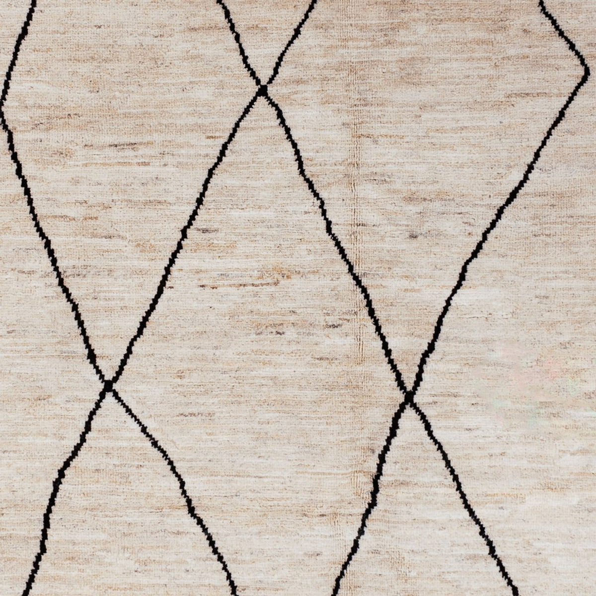 Dywan berberyjski - 293 x 198 cm - beżowy