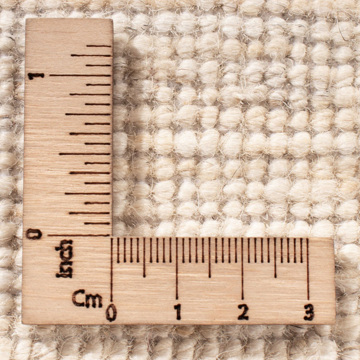 Dywan berberyjski - 206 x 155 cm - beżowy