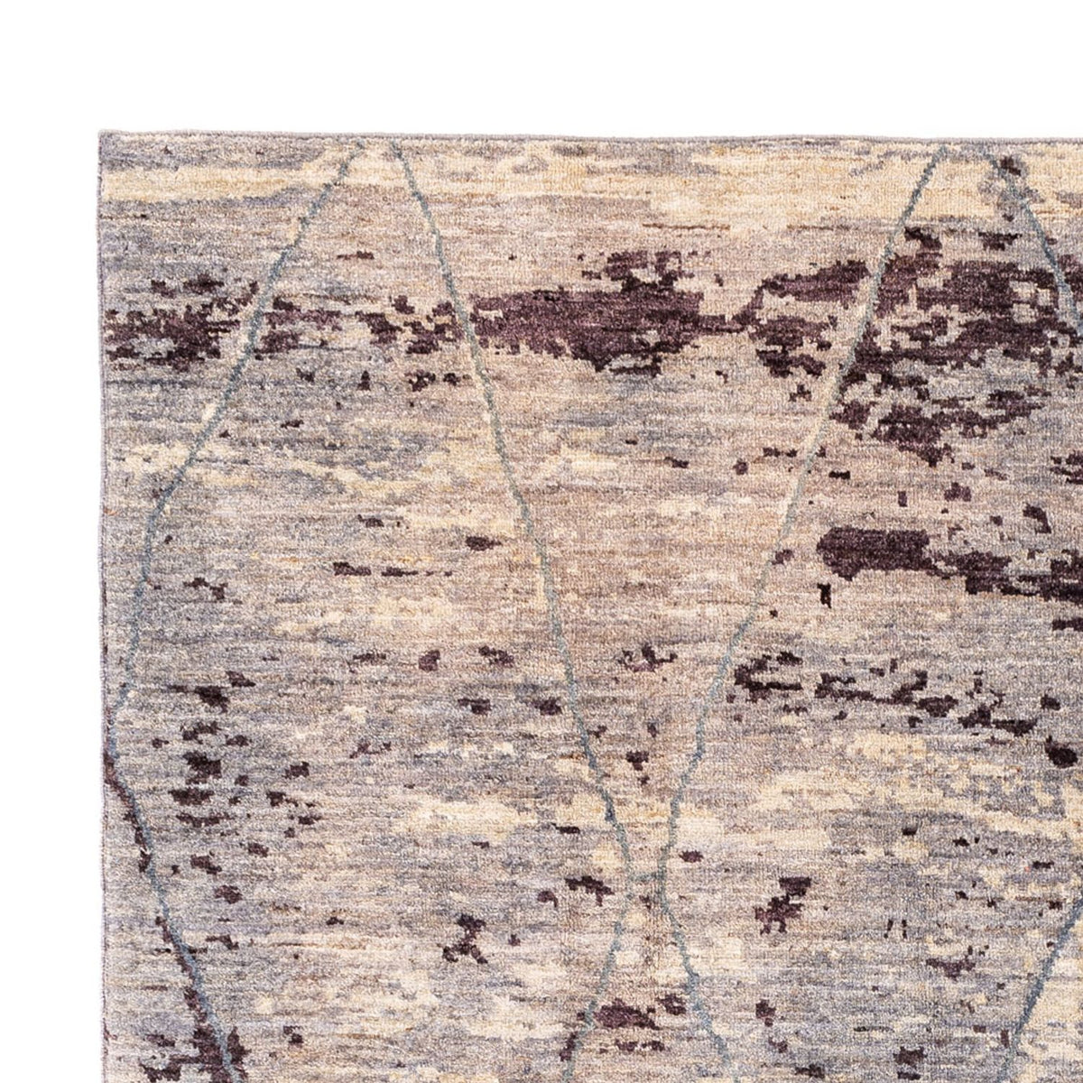 Dywan berberyjski - 238 x 178 cm - kremowy