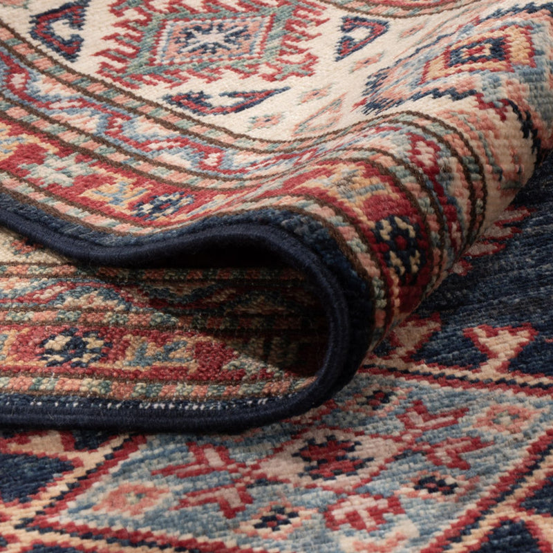 Dywan Ziegler - Kazak - 211 x 152 cm - ciemnoniebieski