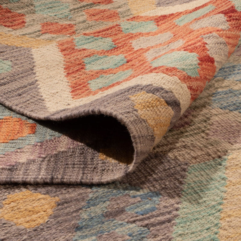 Dywan Kelim - Splash - 294 x 252 cm - wielokolorowy