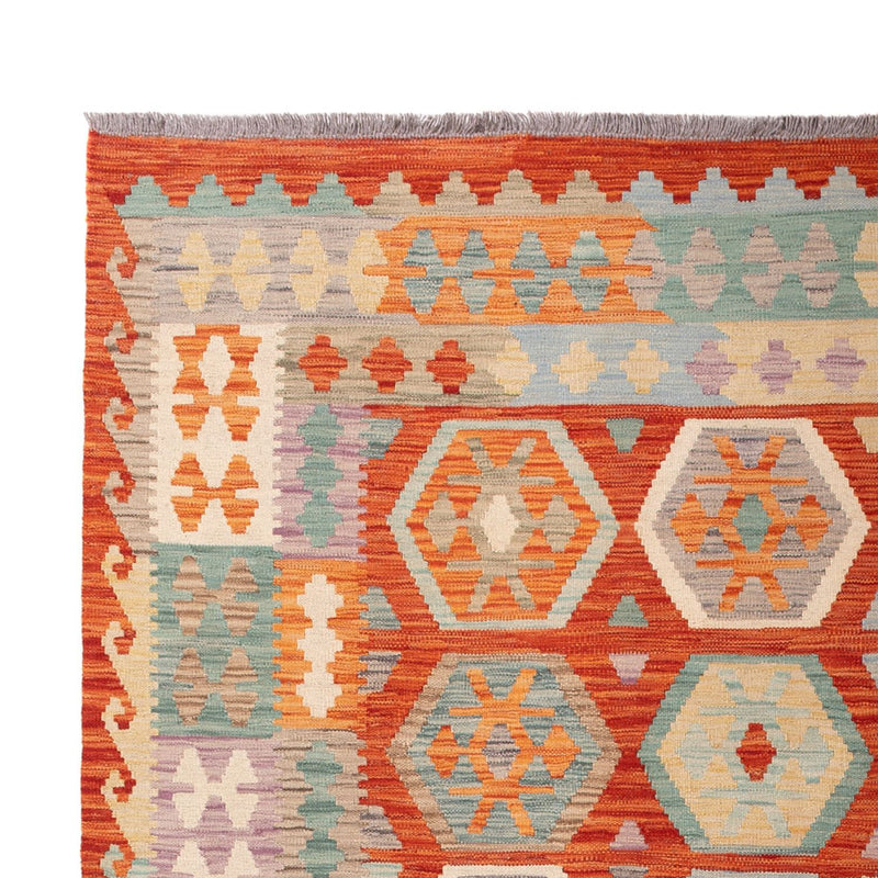 Dywan Kelim - Splash - 298 x 206 cm - wielokolorowy