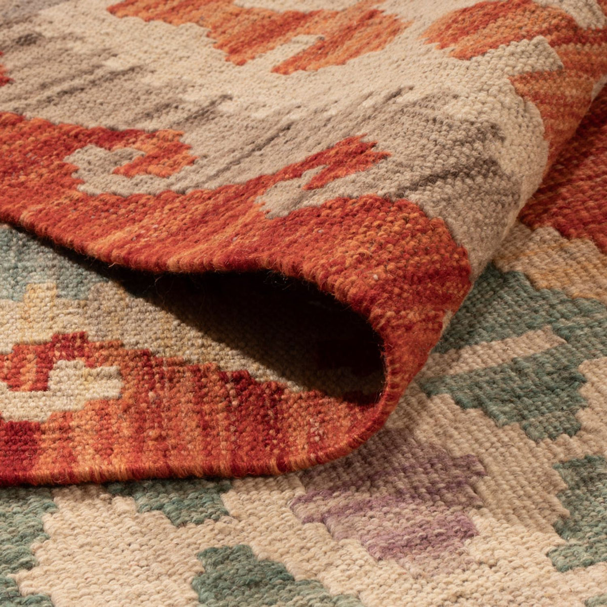 Dywan Kelim - Splash - 298 x 206 cm - wielokolorowy