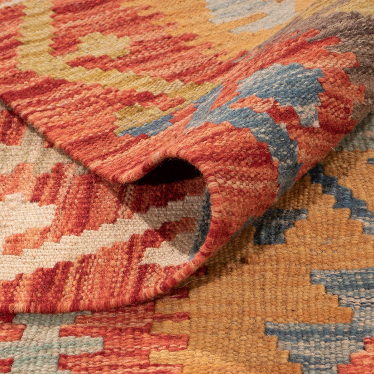 Dywan Kelim - Splash - 298 x 197 cm - wielokolorowy