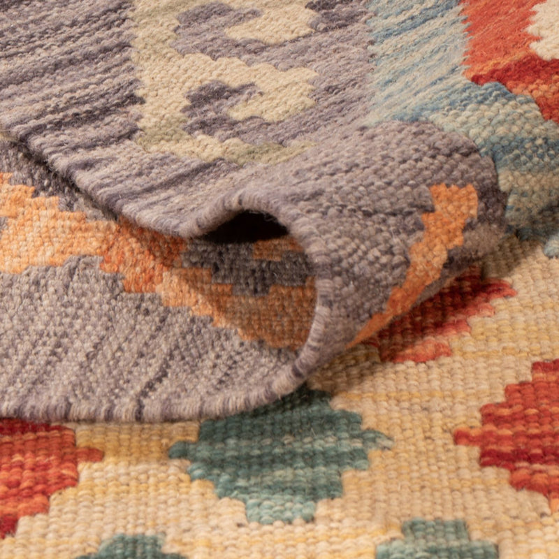 Dywan Kelim - Splash - 293 x 193 cm - wielokolorowy