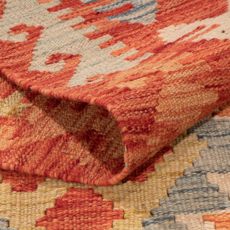 Dywan Kelim - Splash - 295 x 196 cm - wielokolorowy