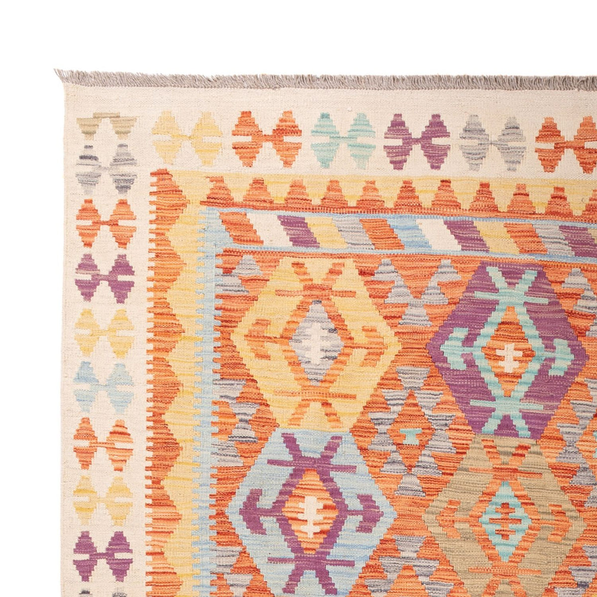 Dywan Kelim - Splash - 288 x 206 cm - wielokolorowy