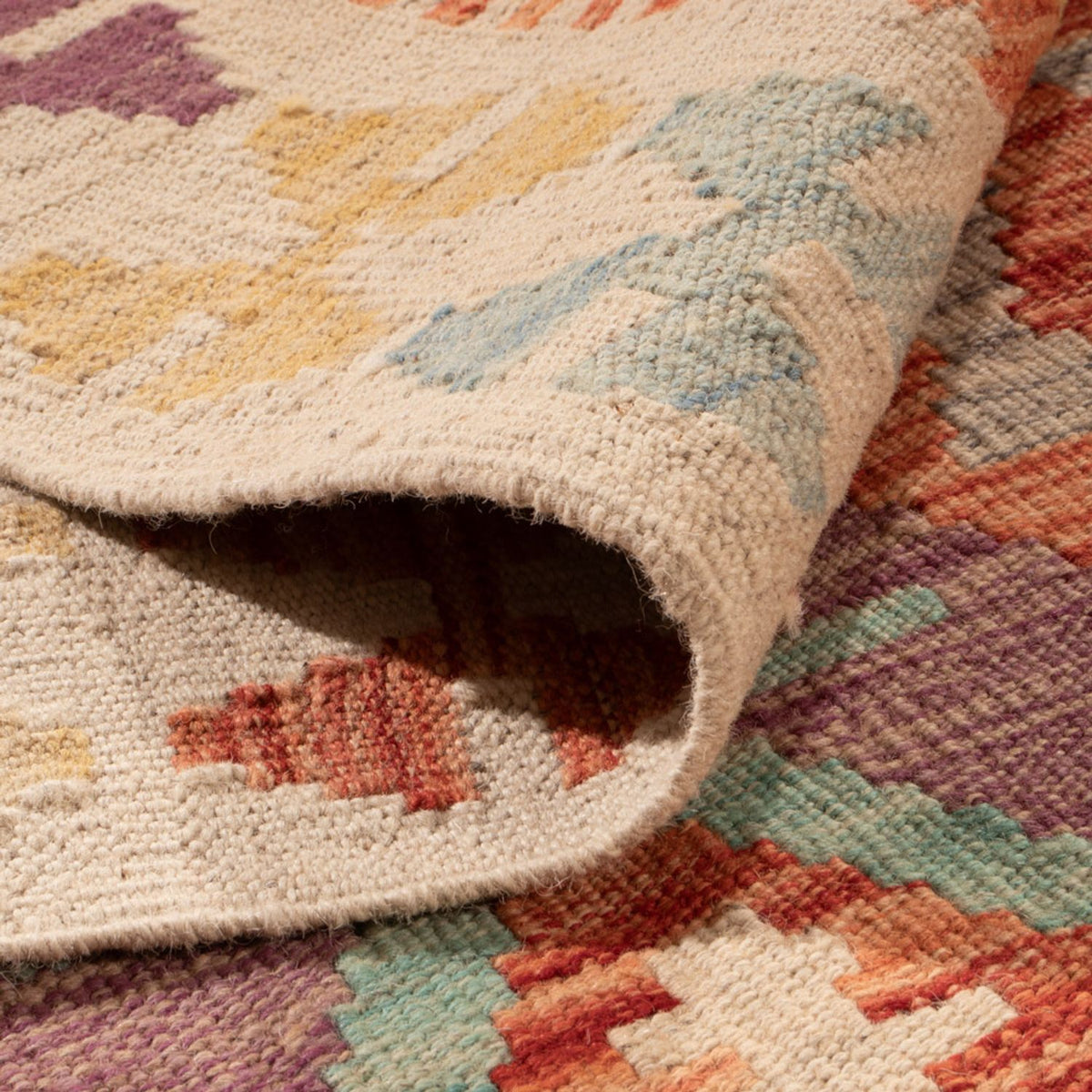 Dywan Kelim - Splash - 288 x 206 cm - wielokolorowy