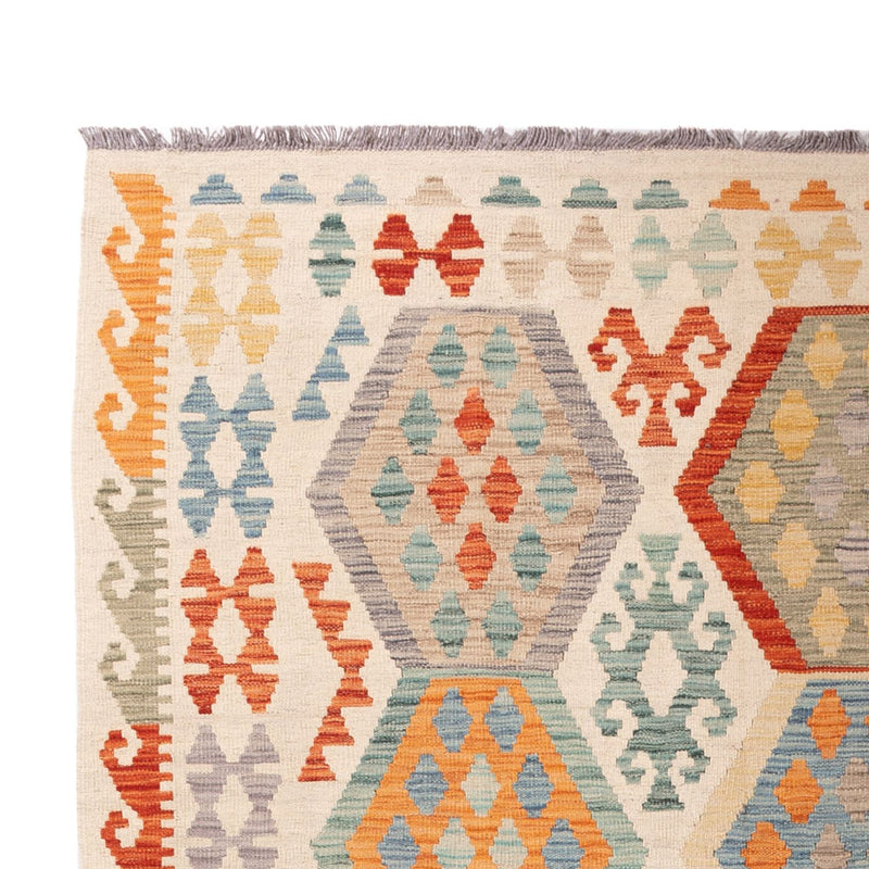 Dywan Kelim - Splash - 310 x 193 cm - wielokolorowy