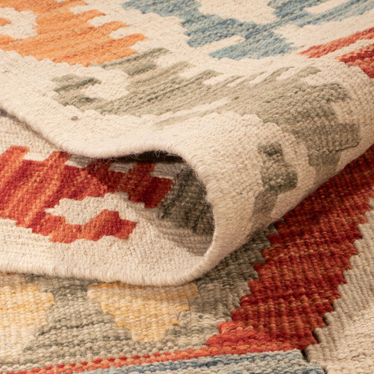 Dywan Kelim - Splash - 310 x 193 cm - wielokolorowy