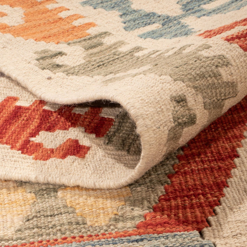 Dywan Kelim - Splash - 310 x 193 cm - wielokolorowy