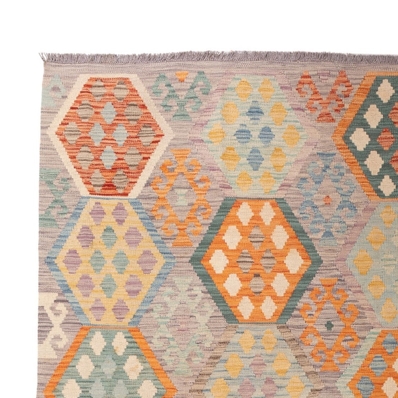 Dywan Kelim - Splash - 298 x 207 cm - wielokolorowy