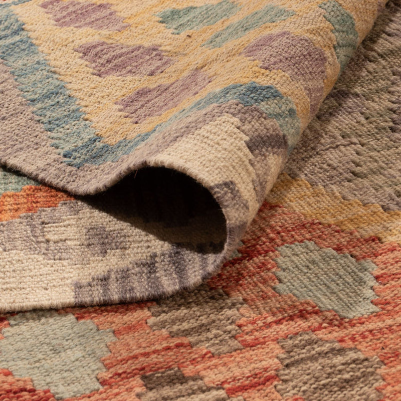 Dywan Kelim - Splash - 298 x 207 cm - wielokolorowy