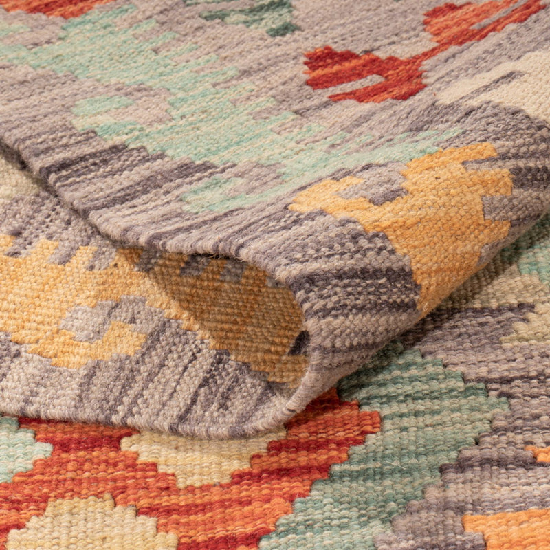 Dywan Kelim - Splash - 296 x 200 cm - wielokolorowy