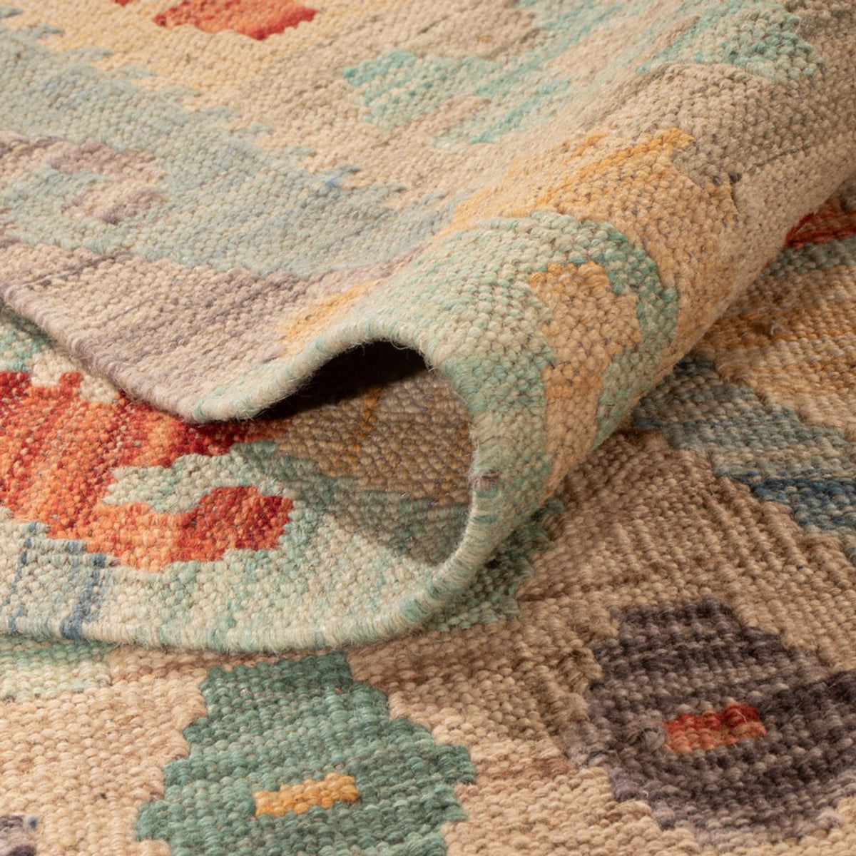 Dywan Kelim - Splash - 300 x 203 cm - wielokolorowy