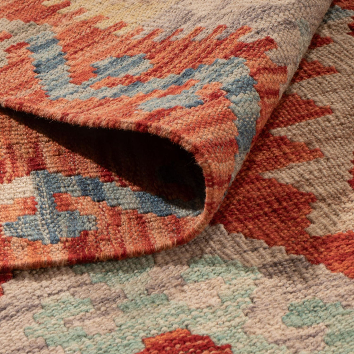 Dywan Kelim - Splash - 298 x 203 cm - wielokolorowy