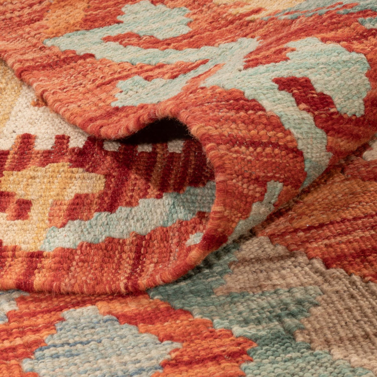 Dywan Kelim - Splash - 291 x 201 cm - wielokolorowy