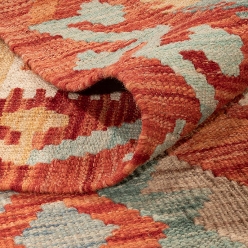 Dywan Kelim - Splash - 291 x 201 cm - wielokolorowy