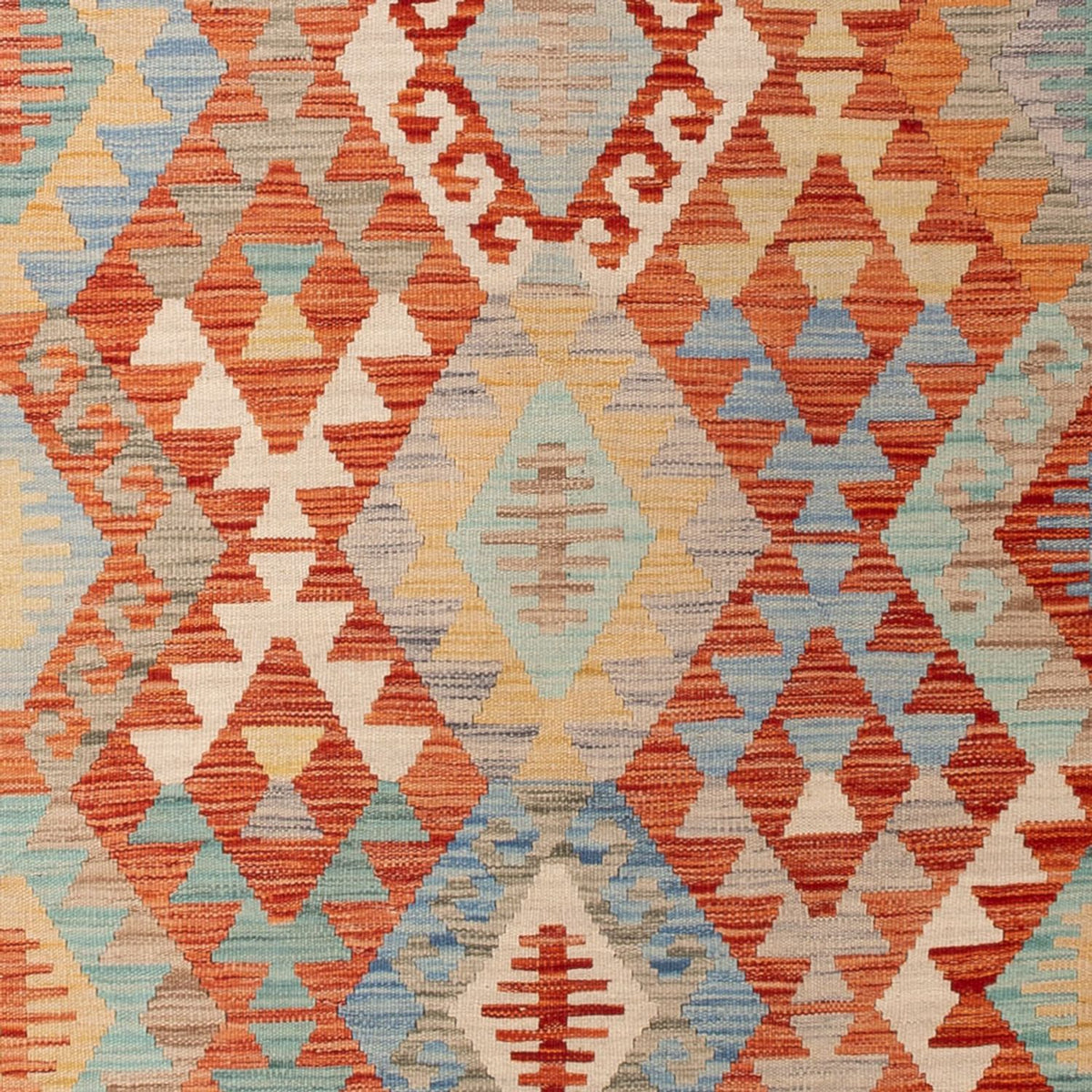 Dywan Kelim - Splash - 292 x 198 cm - wielokolorowy