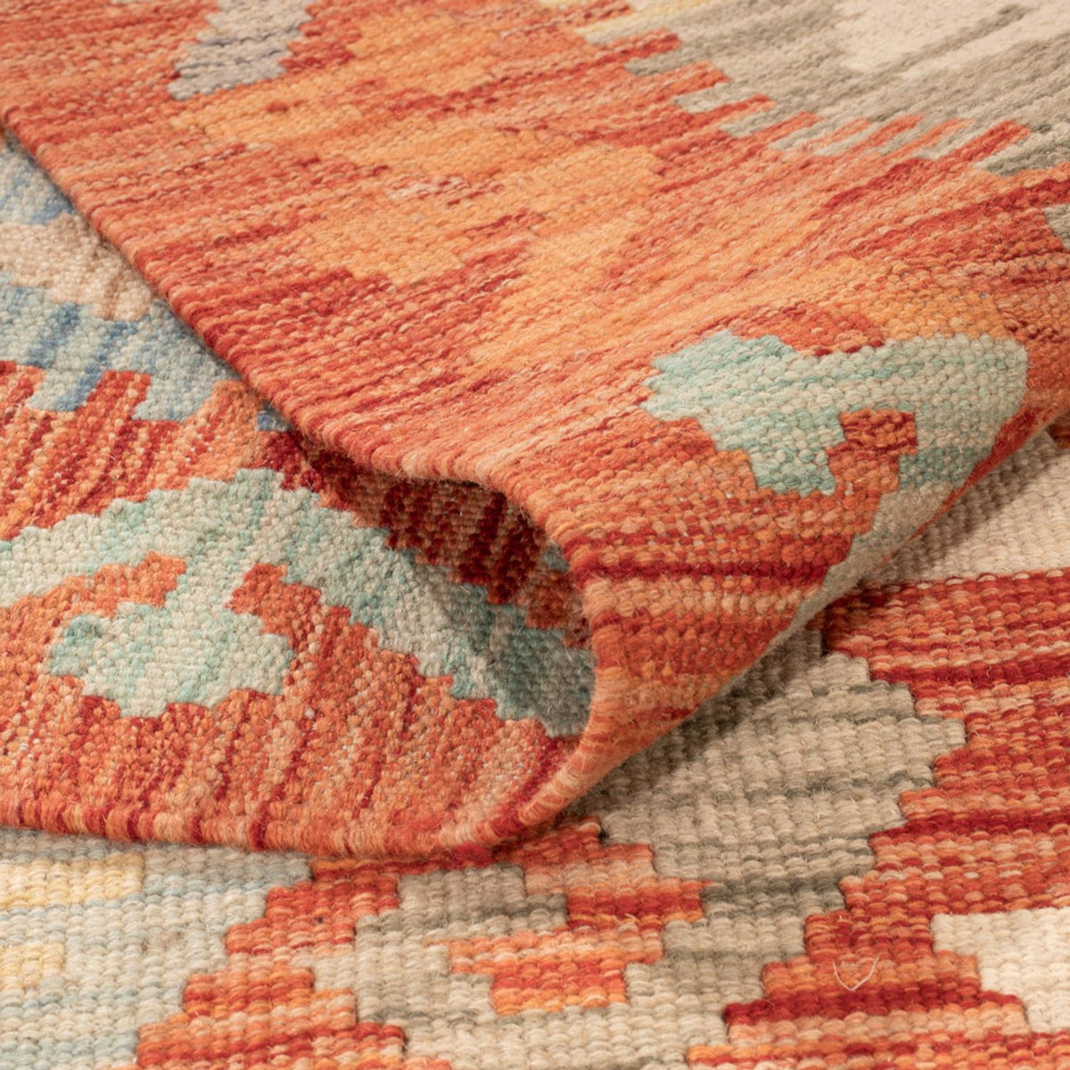 Dywan Kelim - Splash - 292 x 198 cm - wielokolorowy