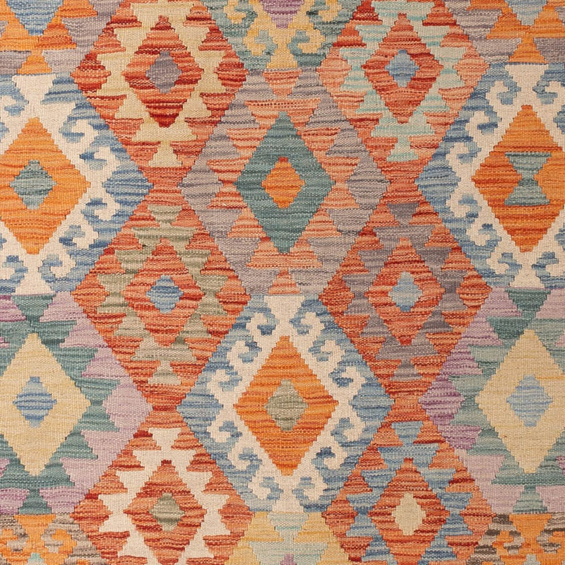 Dywan Kelim - Splash - 297 x 199 cm - wielokolorowy